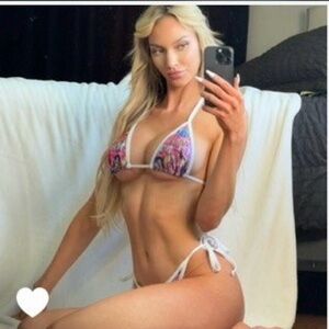 40s & Shorties Pink Print Bikini Set